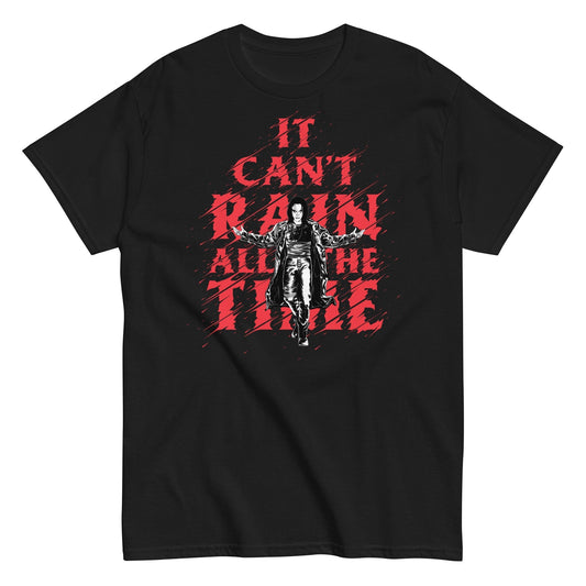 MerchMoment The Crow - It Can't Rain All the Time T-Shirt [Apparel] Black