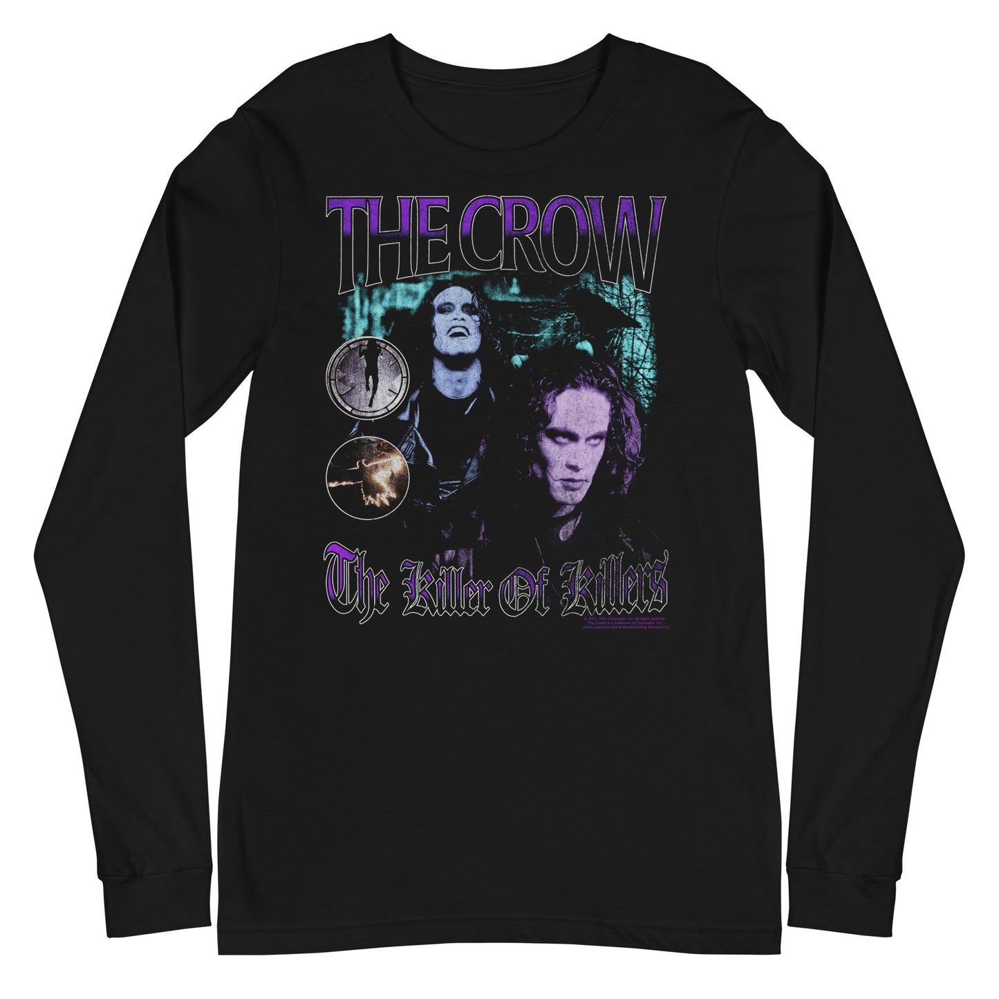 MERCHMOMENT The Crow - Killer of Killers Long Sleeve T-Shirt [Apparel] - Rock Band Apparel