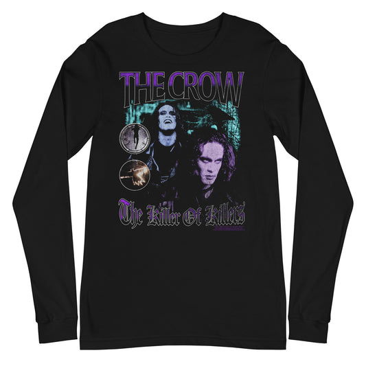 MERCHMOMENT The Crow - Killer of Killers Long Sleeve T-Shirt [Apparel] - Rock Band Apparel