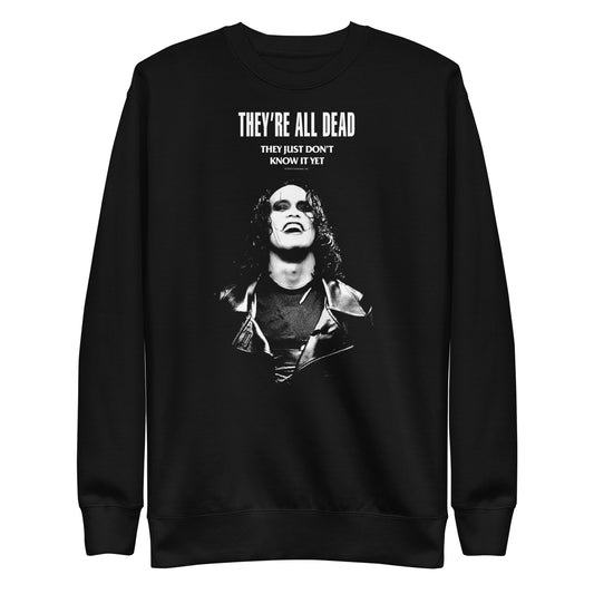 MERCHMOMENT The Crow - Profile Sweatshirt [Apparel] - Rock Band Apparel