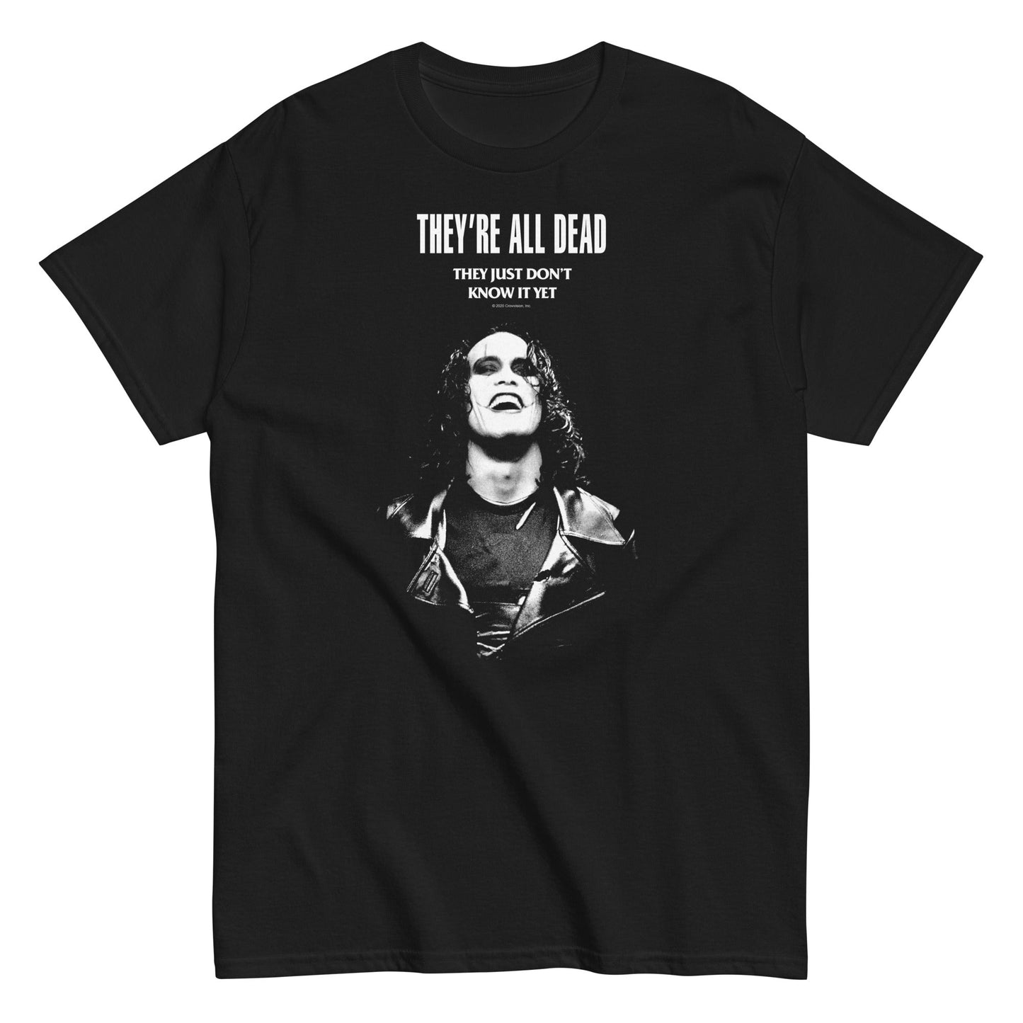 MerchMoment The Crow - Profile T-Shirt [Apparel] Black