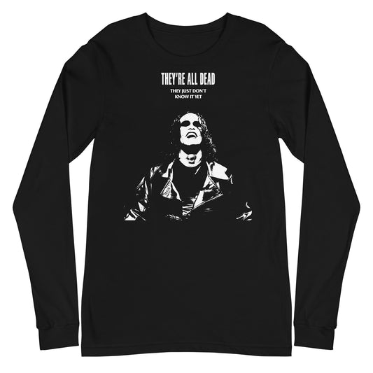 MERCHMOMENT The Crow - They're All Dead Long Sleeve T-Shirt [Apparel] - Rock Band Apparel