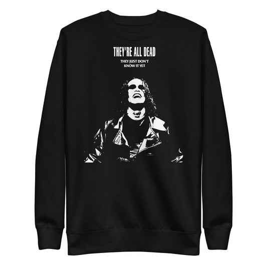 MERCHMOMENT The Crow - They're All Dead Sweatshirt [Apparel] - Rock Band Apparel