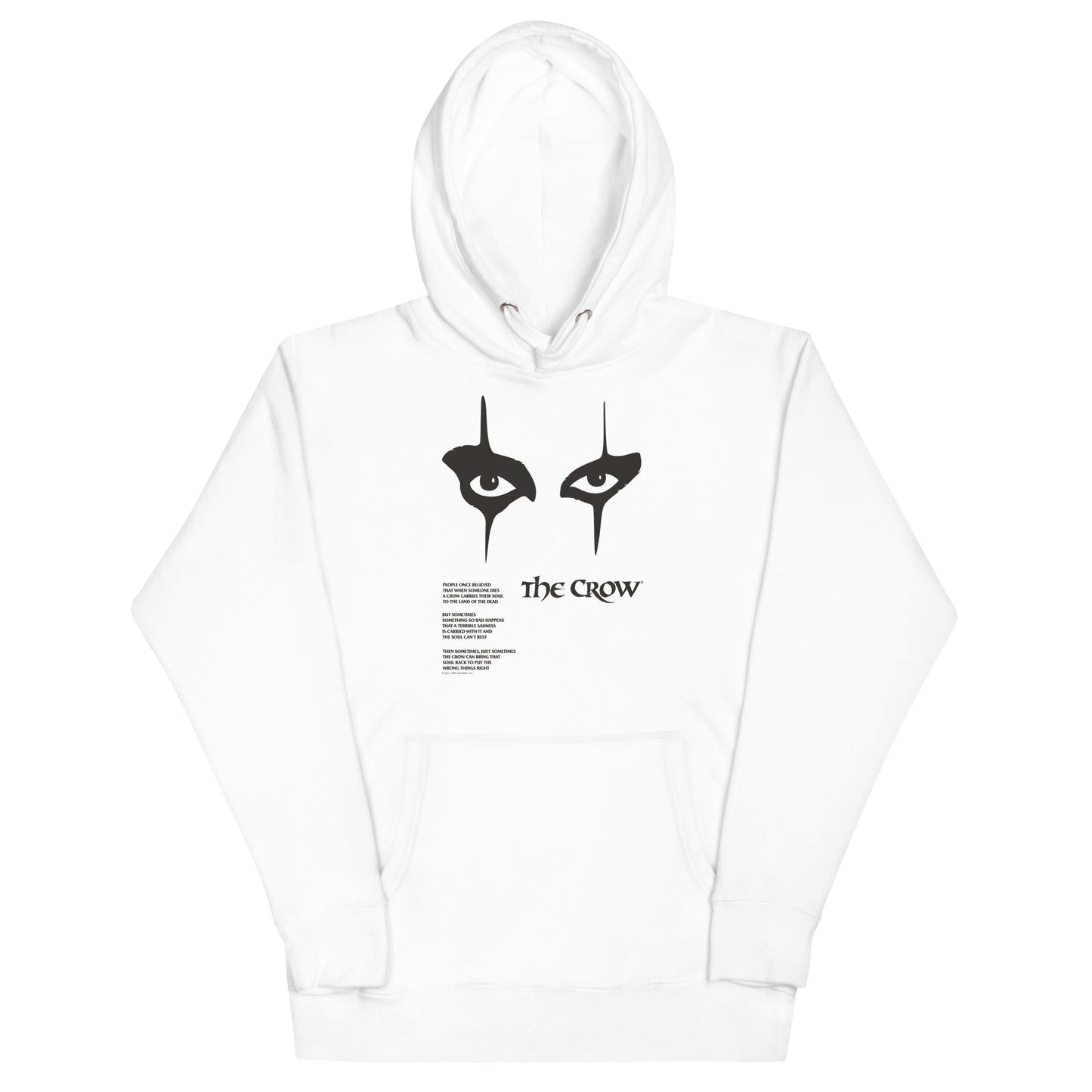 MERCHMOMENT The Crow - Thousand Yard Stare Hoodie [Apparel] - Rock Band Apparel