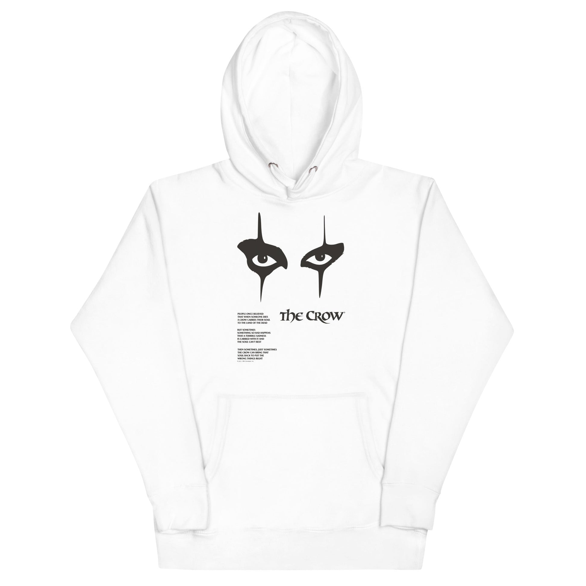 MERCHMOMENT The Crow - Thousand Yard Stare Hoodie [Apparel] - Rock Band Apparel