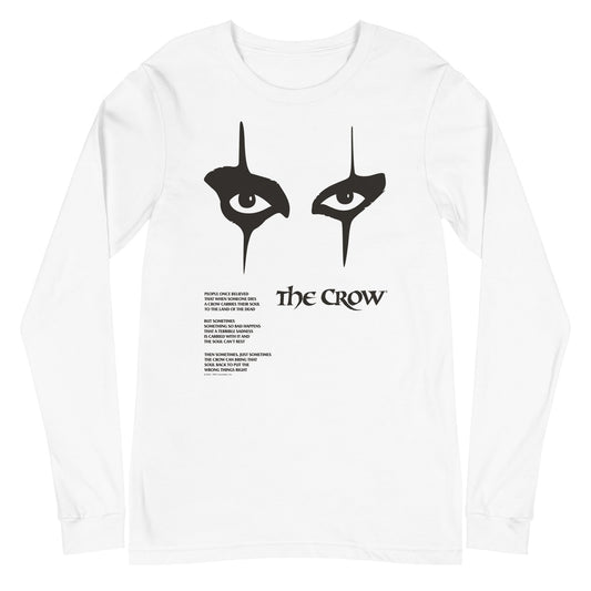 MERCHMOMENT The Crow - Thousand Yard Stare Long Sleeve T-Shirt [Apparel] - Rock Band Apparel