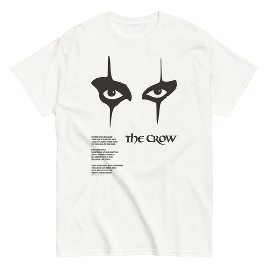 MerchMoment The Crow - Thousand Yard Stare T-Shirt [Apparel] White