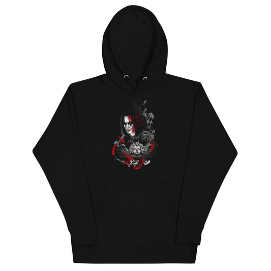 MERCHMOMENT The Crow - Victims Aren't We All? Hoodie [Apparel] - Rock Band Apparel