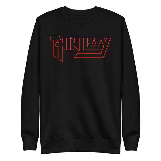 MerchMoment Thin Lizzy - Classic Logo Sweatshirt [Apparel] Black