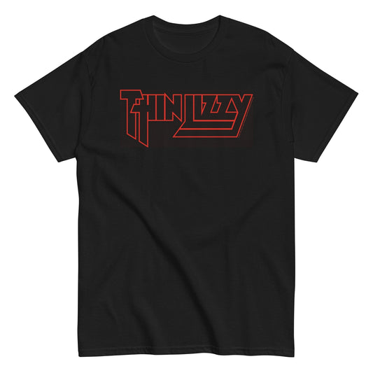 MERCHMOMENT Thin Lizzy - Classic Logo T-Shirt [Apparel] - Rock Band Apparel