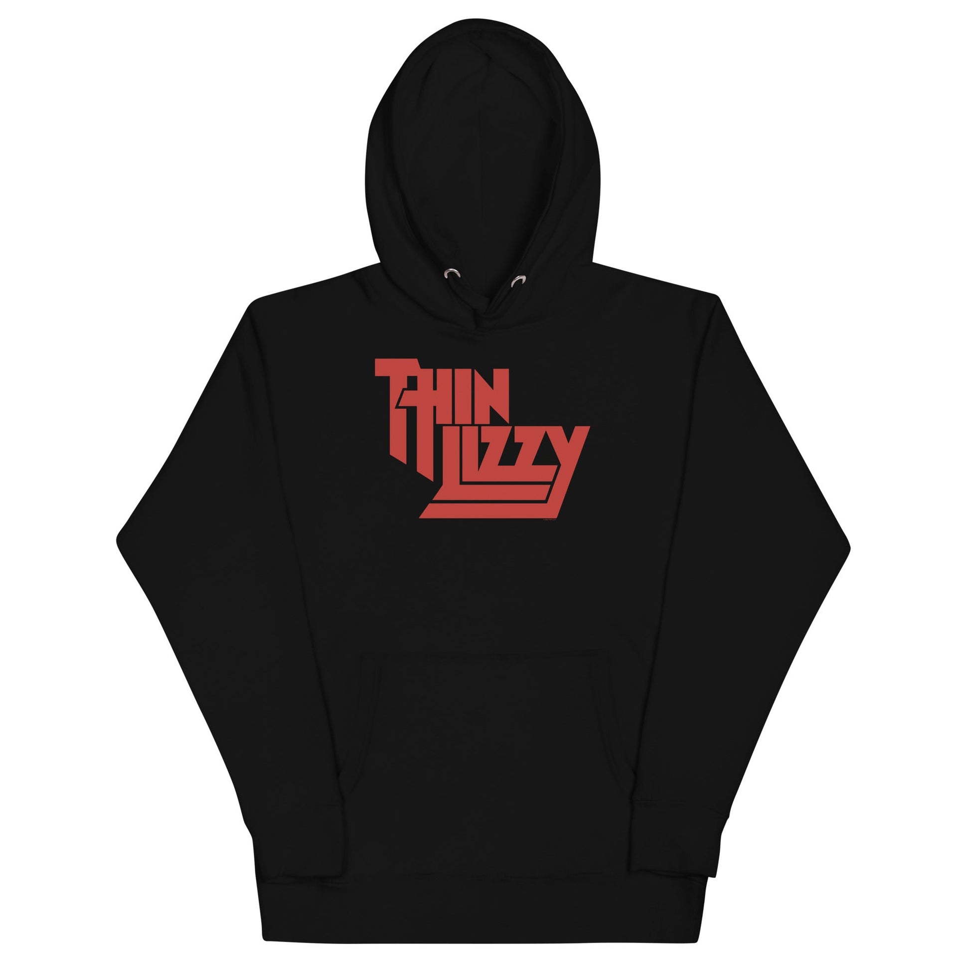 MERCHMOMENT Thin Lizzy - Classic Red Logo Hoodie [Apparel] - Rock Band Apparel