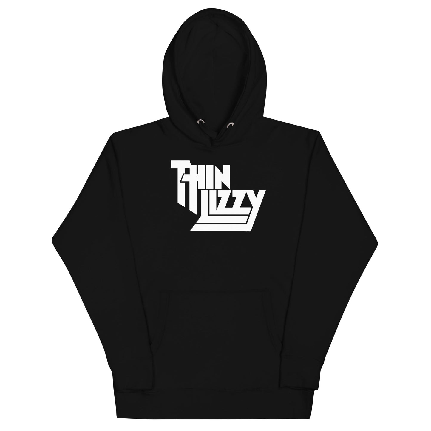 MERCHMOMENT Thin Lizzy - Classic White Logo Hoodie [Apparel] - Rock Band Apparel