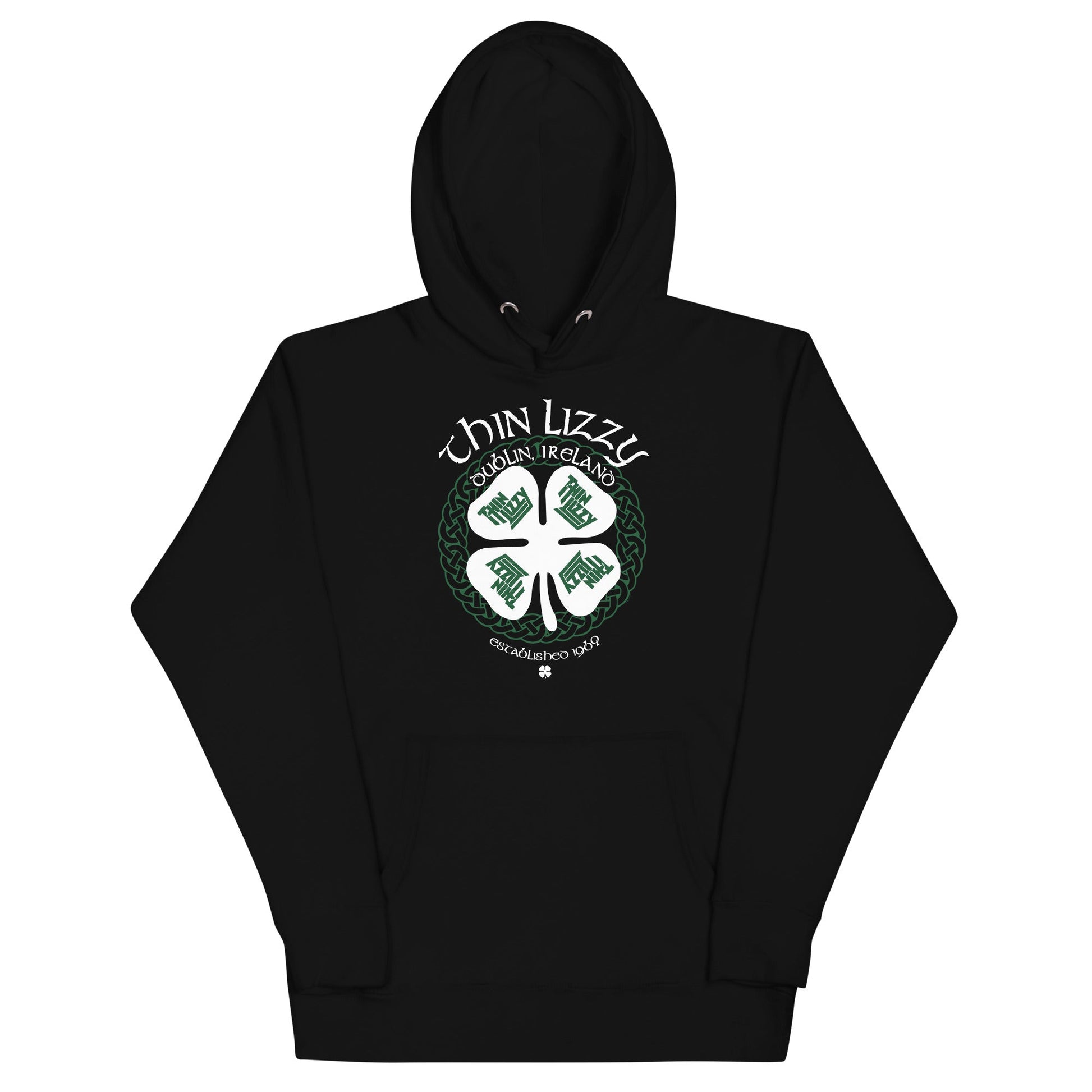 MerchMoment Thin Lizzy - Dublin Hoodie [Apparel] Black