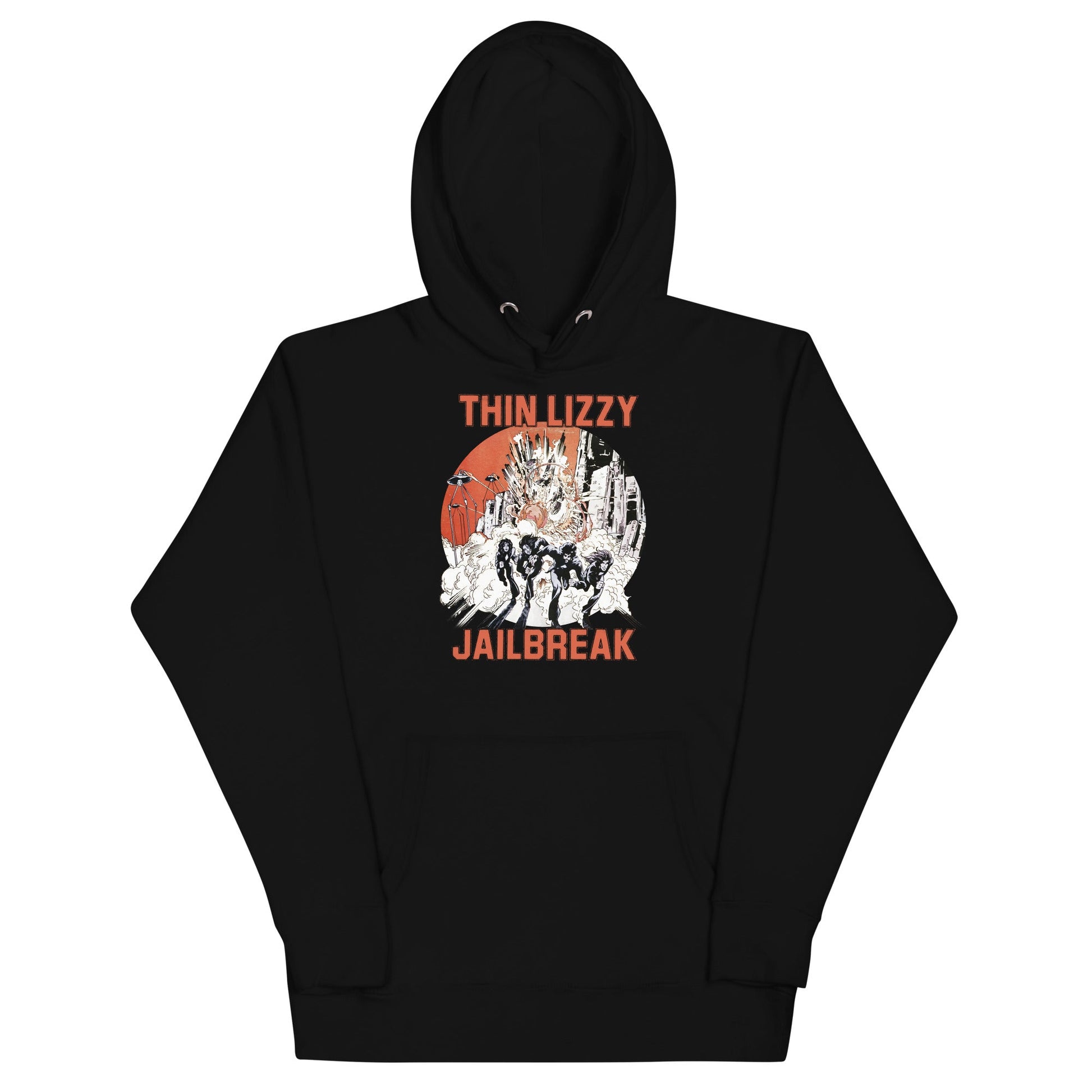 MERCHMOMENT Thin Lizzy - Jailbreak Hoodie [Apparel] - Rock Band Apparel