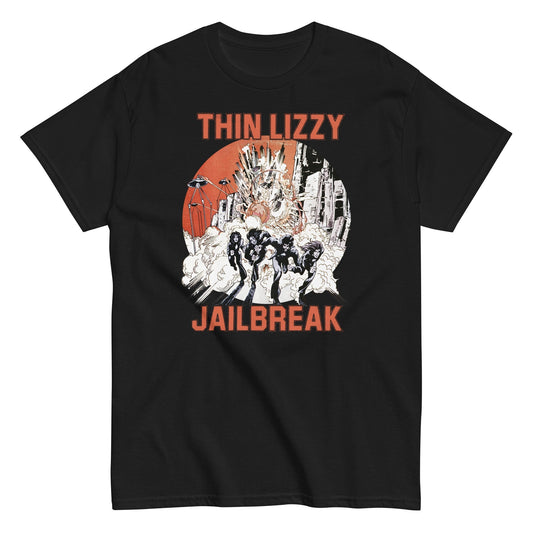 MerchMoment Thin Lizzy - Jailbreak T-Shirt [Apparel] Black