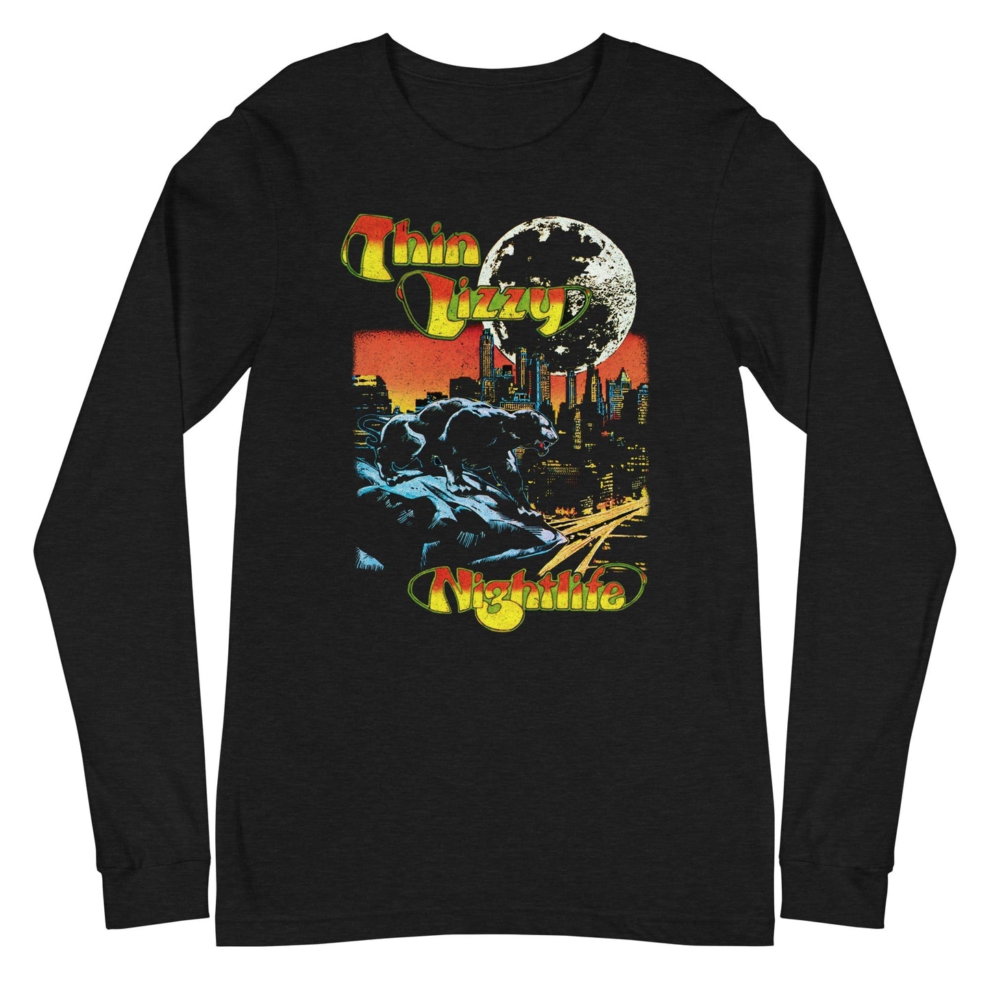 MERCHMOMENT Thin Lizzy - Nightlife Long Sleeve T-Shirt [Apparel] - Rock Band Apparel
