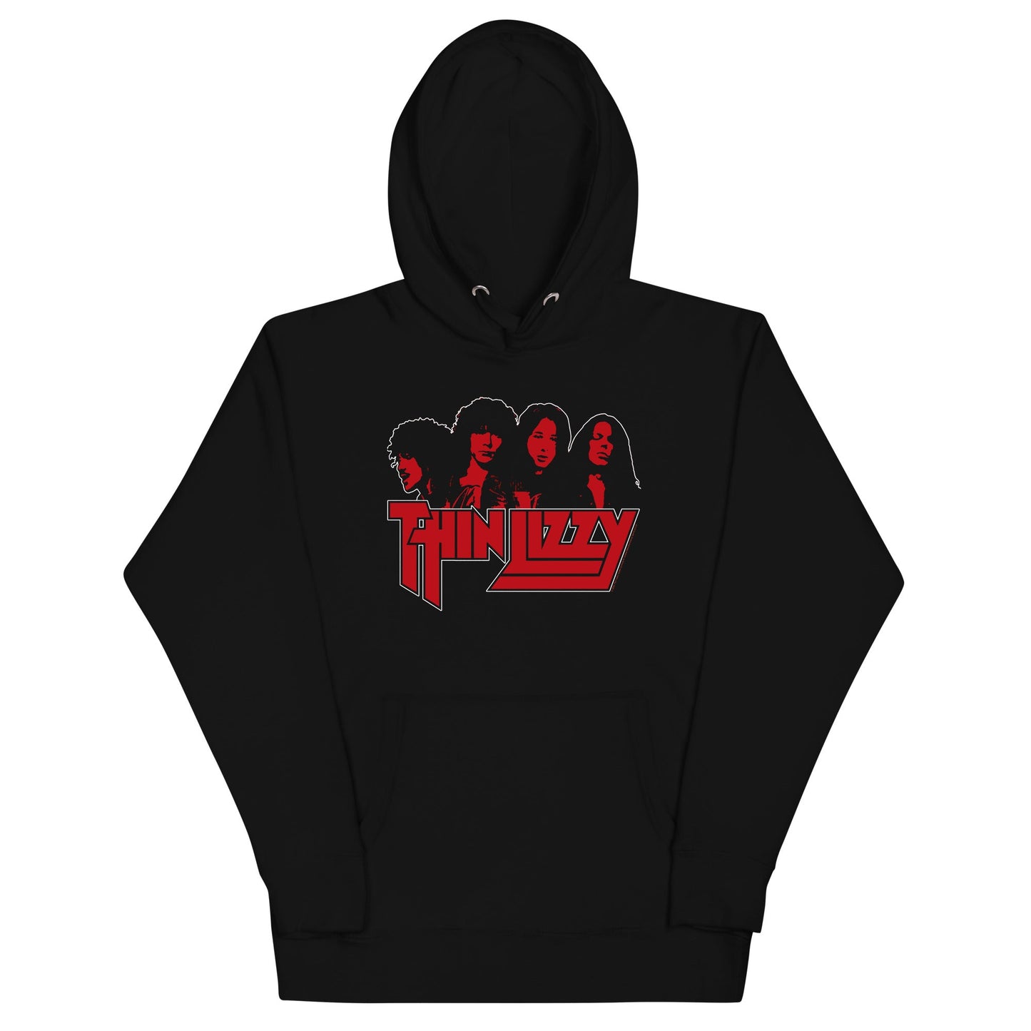 MerchMoment Thin Lizzy - Profile Hoodie [Apparel] Black