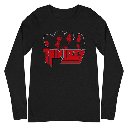 MERCHMOMENT Thin Lizzy - Profile Long Sleeve T-Shirt [Apparel] - Rock Band Apparel
