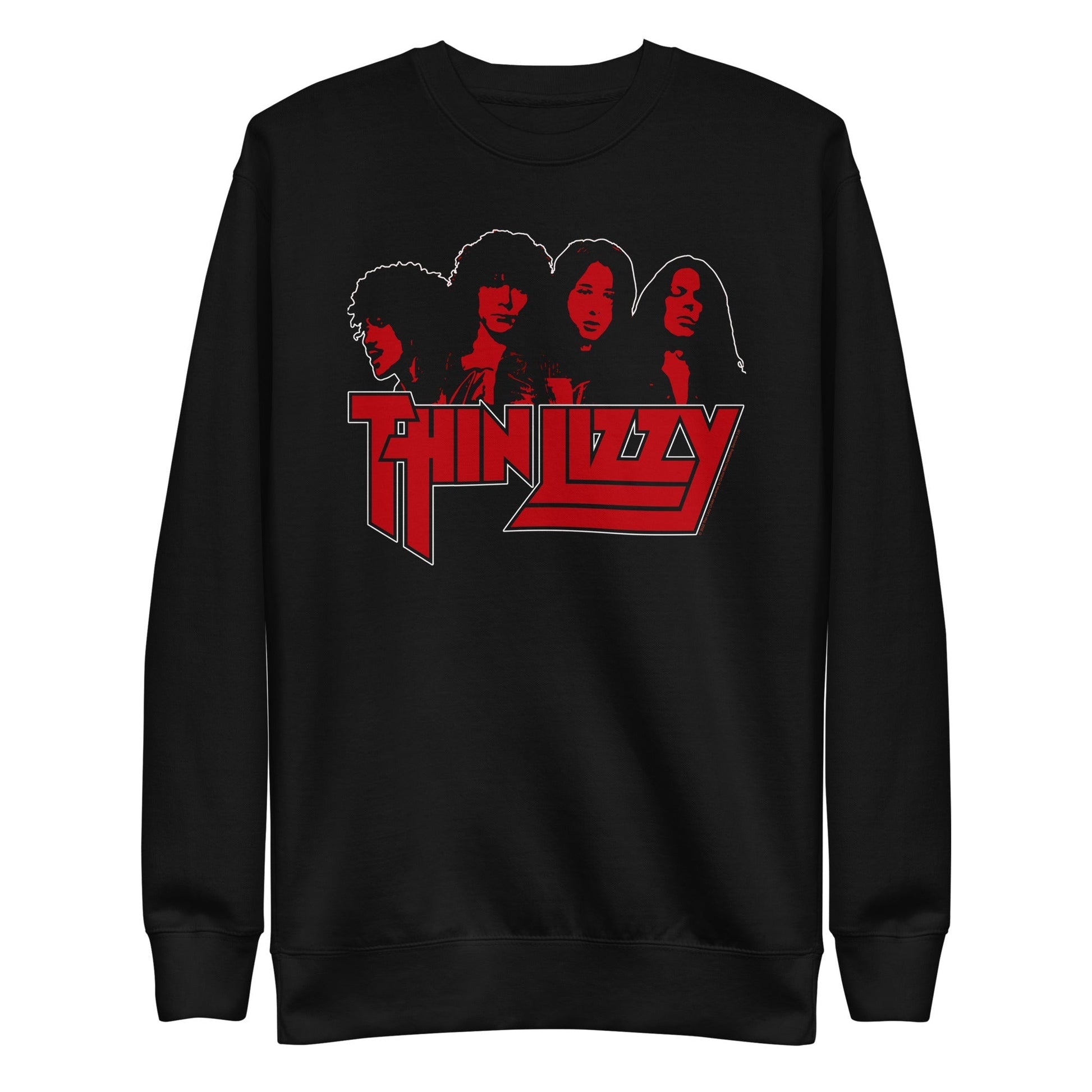 MerchMoment Thin Lizzy - Profile Sweatshirt [Apparel] Black