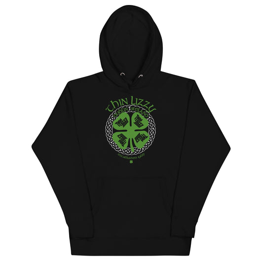 MERCHMOMENT Thin Lizzy - Shamrock Hoodie [Apparel] - Rock Band Apparel
