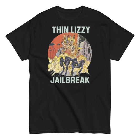 MERCHMOMENT Thin Lizzy - Vintage Jailbreak T-Shirt [Apparel] - Rock Band Apparel