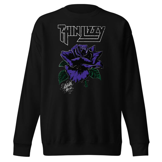 MERCHMOMENT Thin Lizzy - White Outline Sweatshirt [Apparel] - Rock Band Apparel