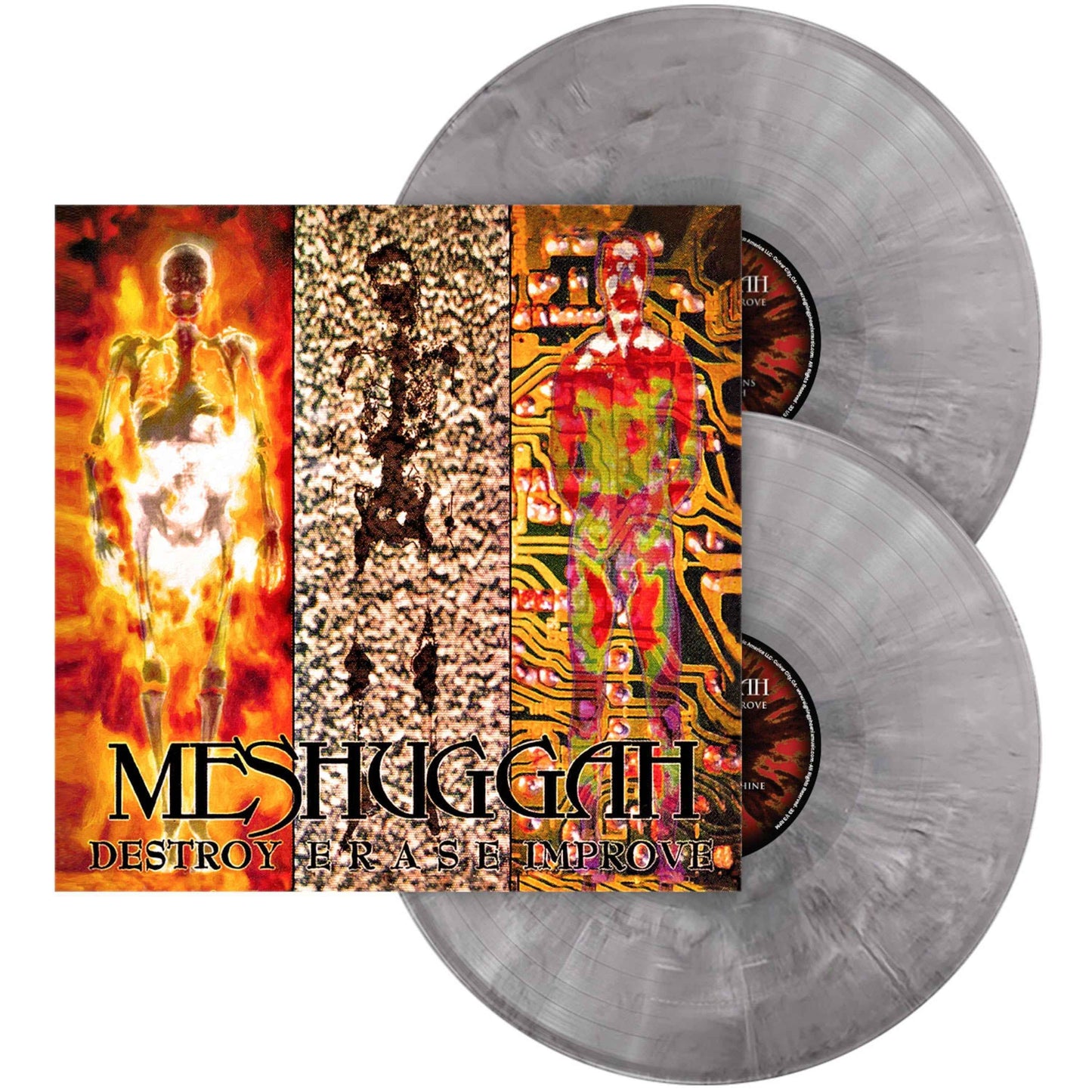 Meshuggah - Destroy Erase Improve: 30Th Anniversary Edition (2026 Remastered) [Gray, Black White Marble Vinyl] [Vinyl]
