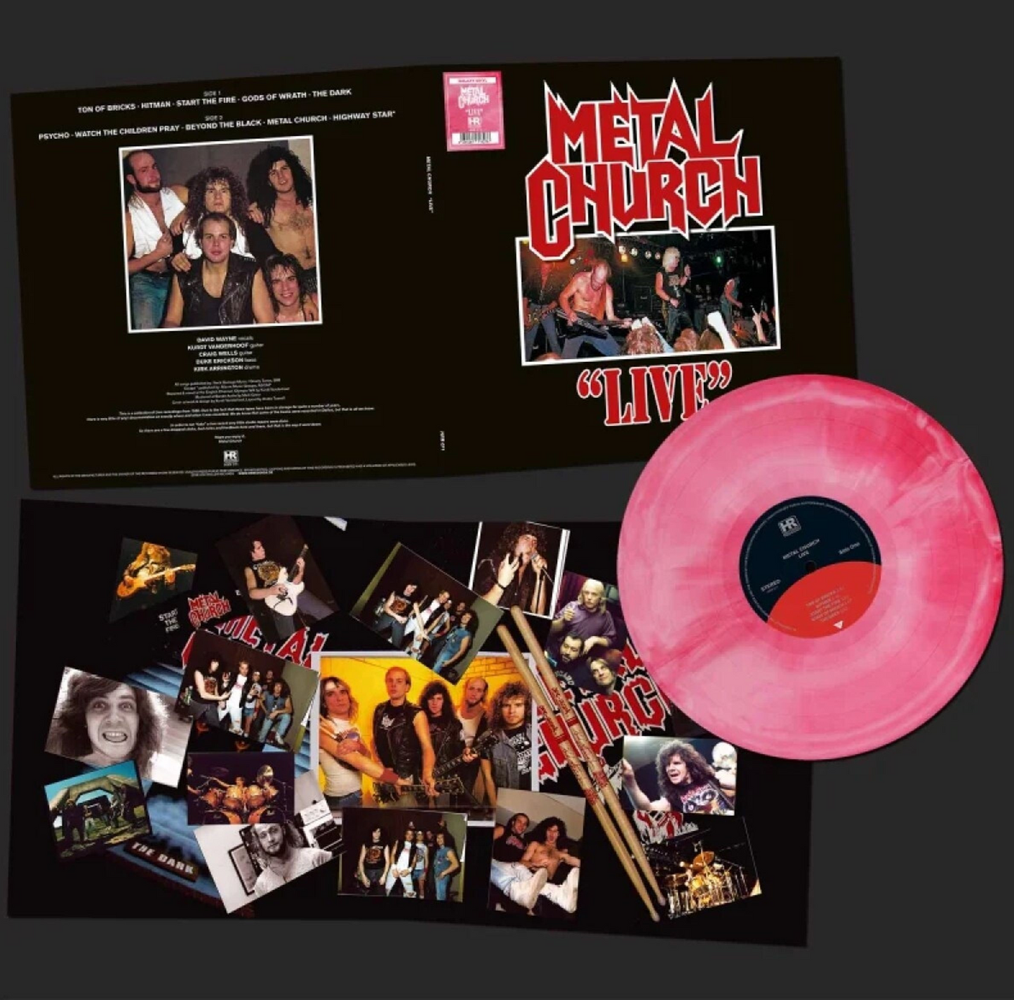 Live - Galaxy (Limited Edition, "Galaxy" Red & White Colored Vinyl) [Vinyl]