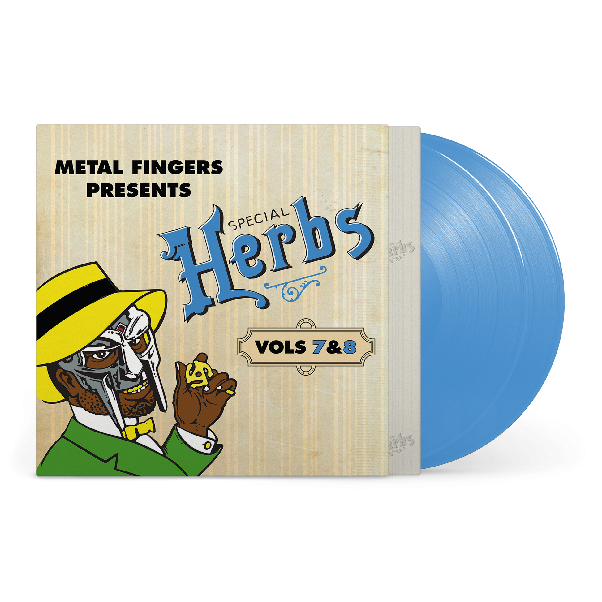 Metal Fingers Presents: Special Herbs Vol. 7 & 8 (Sky Blue 2LP) [Vinyl]