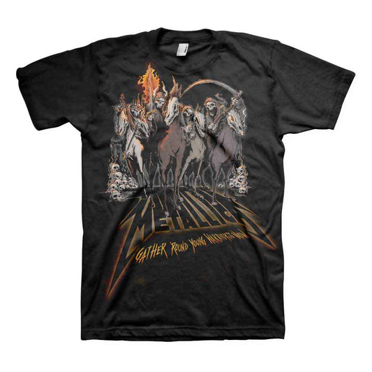 Metallica 40th Anniversary Horsemen [T-Shirt] - Rock Band Apparel