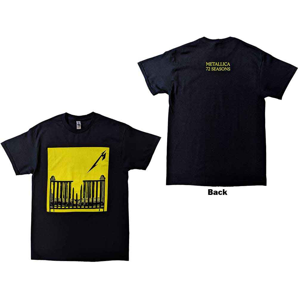 Metallica 72 Seasons Burnt Crib [T-Shirt] - Rock Band Apparel