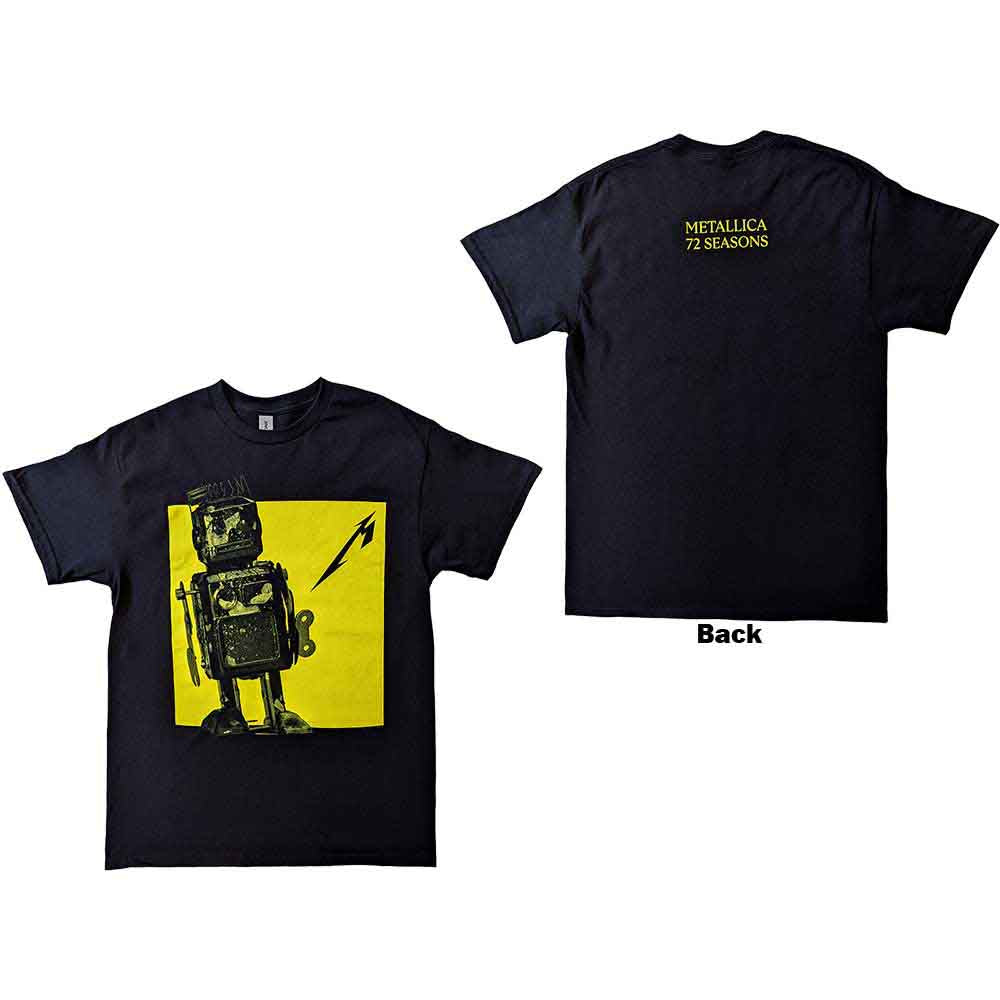 Metallica 72 Seasons Burnt Robot [T-Shirt] - Rock Band Apparel