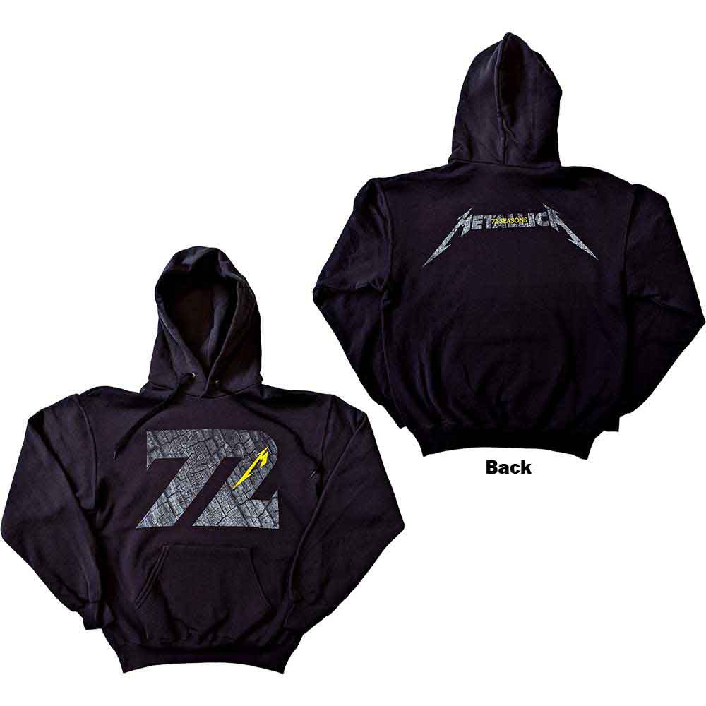 Metallica 72 Seasons Charred Logo [Sweatshirt] - Rock Band Apparel