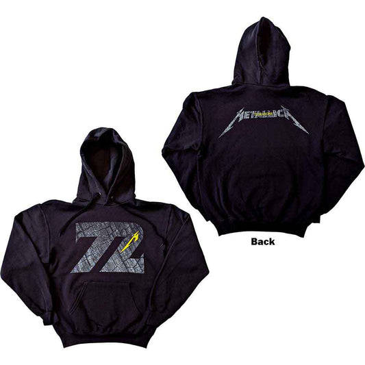 Metallica 72 Seasons Charred Logo [Sweatshirt] - Rock Band Apparel