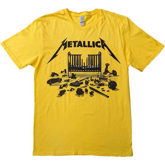 Metallica 72 Seasons Simplified Cover [T-Shirt] Yellow