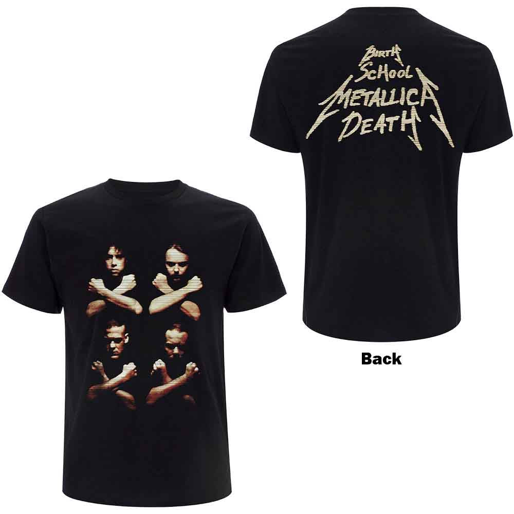 Metallica Birth Death Crossed Arms [T-Shirt] - Rock Band Apparel