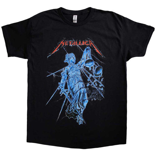 Metallica Blue Justice [T-Shirt] Black