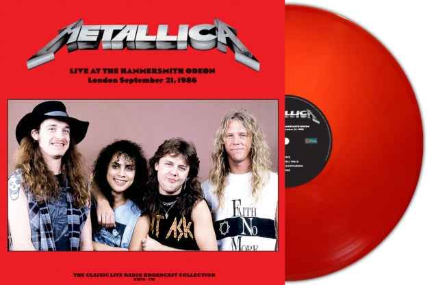 Metallica - Live at the Hammersmith Odeon, London, September 21st 1986 (180 Gram Red Vinyl) [Import] [Vinyl]