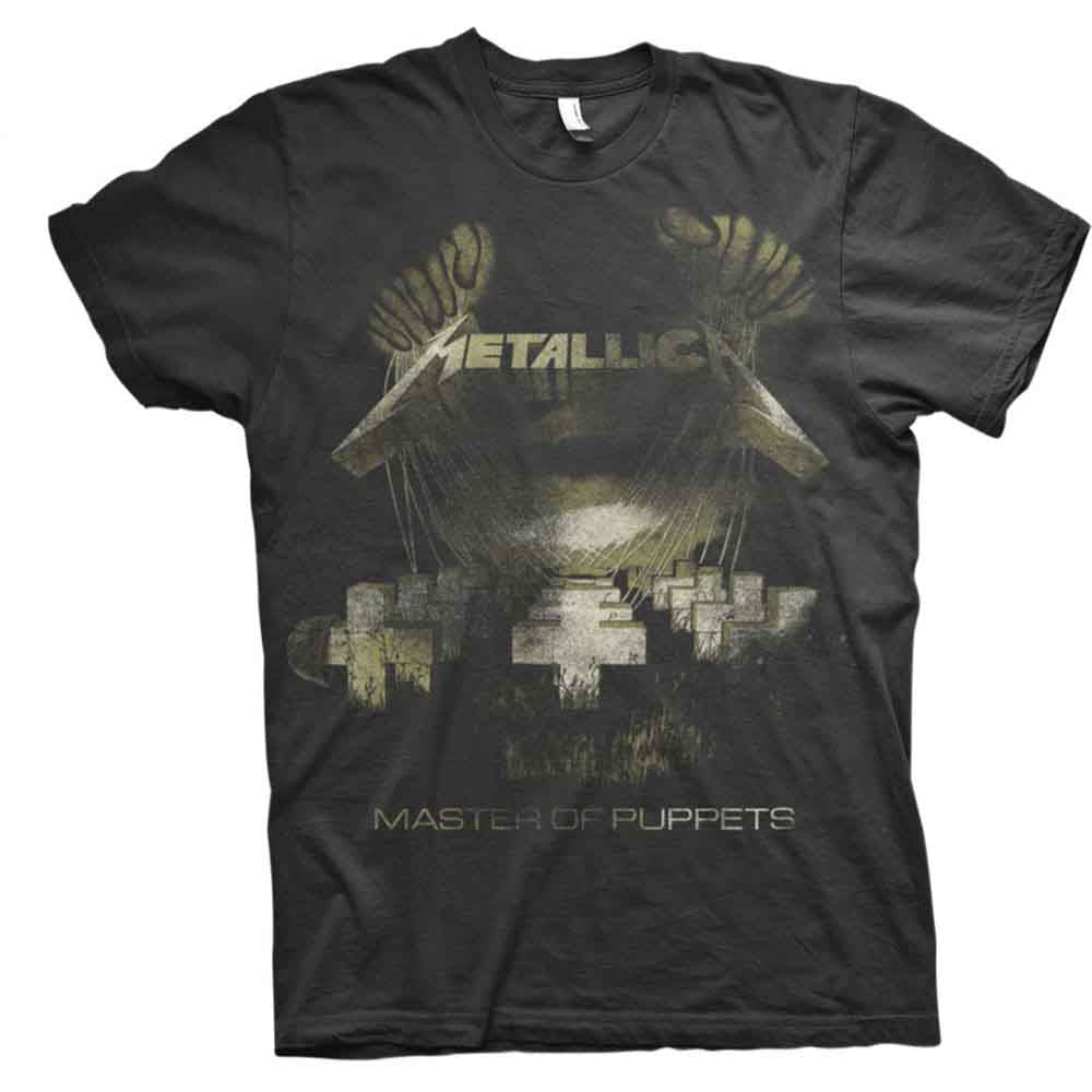 Metallica Master of Puppets Distressed [T-Shirt] - Rock Band Apparel