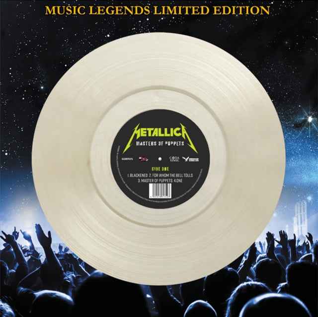Masters Of Puppets (Clear Vinyl) [Import] [Vinyl]