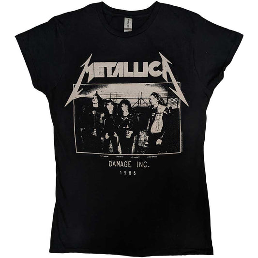 Metallica Masters of Puppets Photo Damage Inc Tour [T-Shirt] Black