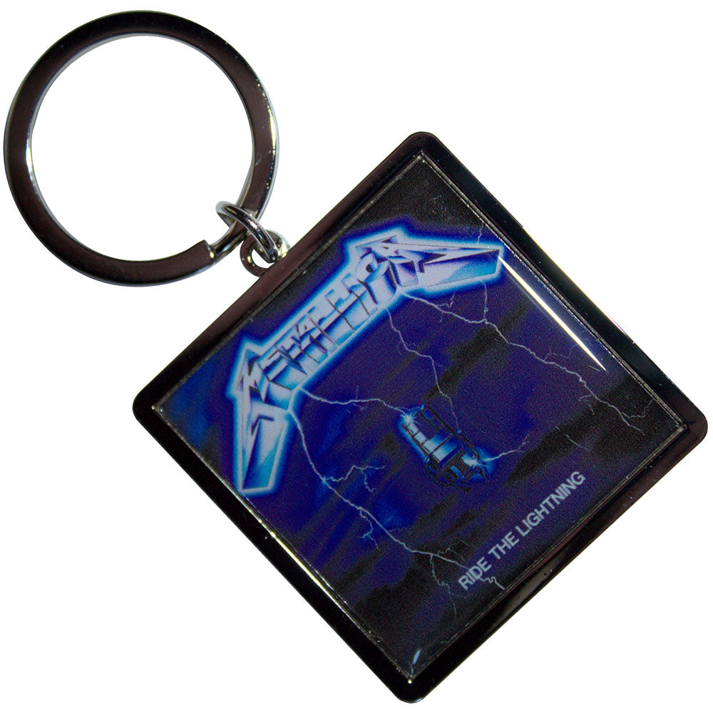 Metallica Ride The Lightning [Keychain] - Rock Band Apparel
