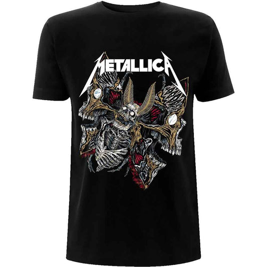 Metallica Skull Moth [T-Shirt] Black