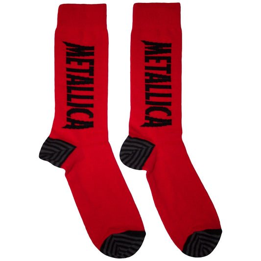 Metallica Stressed Logo [] Red