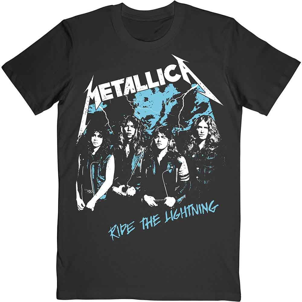 Metallica Vintage Ride The Lightning [T-Shirt] - Rock Band Apparel