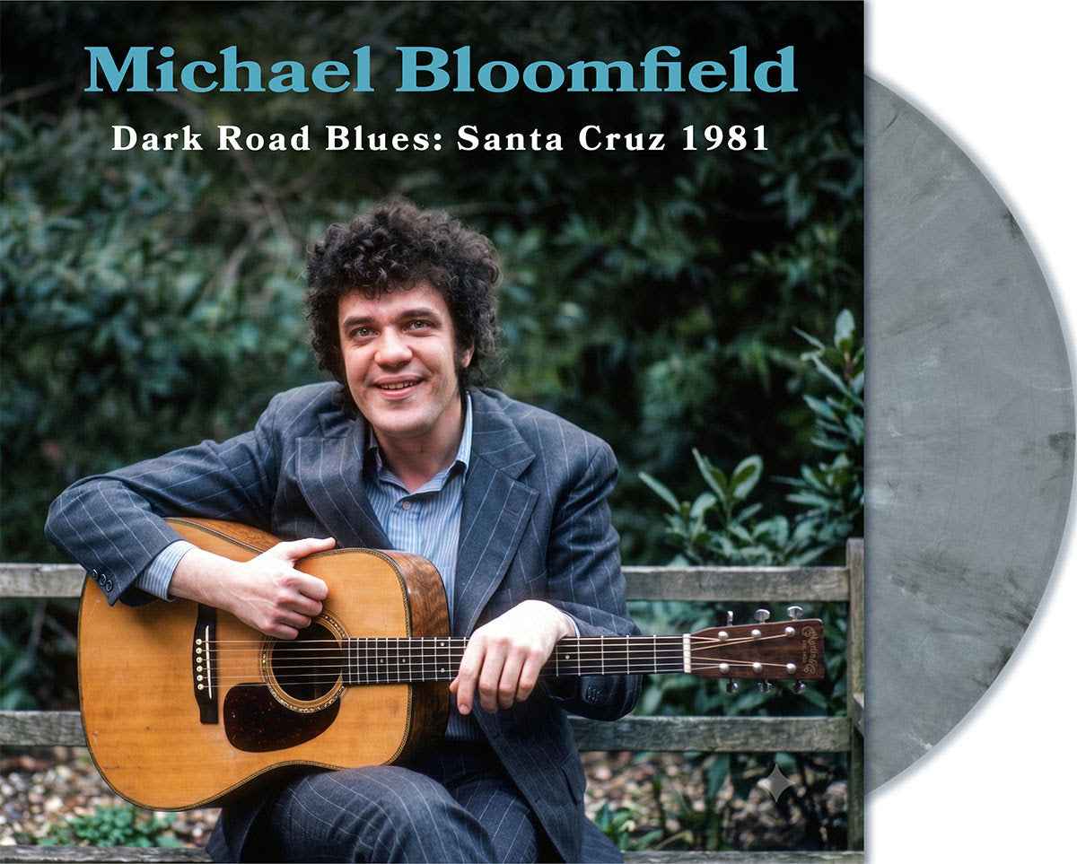 PRE-ORDER Michael Bloomfield - Dark Roads Blues: Santa Cruz 1981 (Indie Exclusive) [Graphite Splatter Vinyl] [Vinyl]