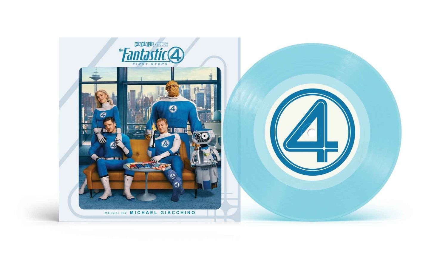 The Fantastic Four: First Steps Main Theme / Let Us Be Devoured [Blue 7" Single] [Vinyl]
