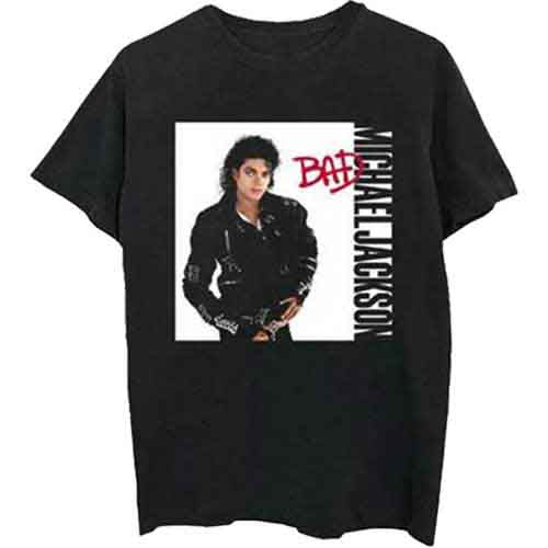 Michael Jackson Bad [T-Shirt] - Rock Band Apparel