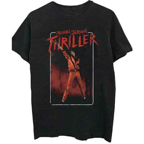 Michael Jackson Thriller White Red Suit [T-Shirt] - Rock Band Apparel