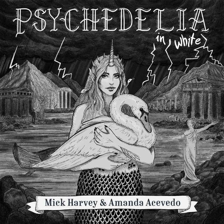 PRE-ORDER Mick Harvey & Amanda Acevedo - Psychedelia In White [CD]